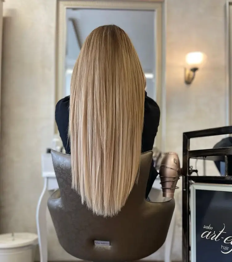 Ukázka prodlužování vlasů NanoTape - Salon Art Ego