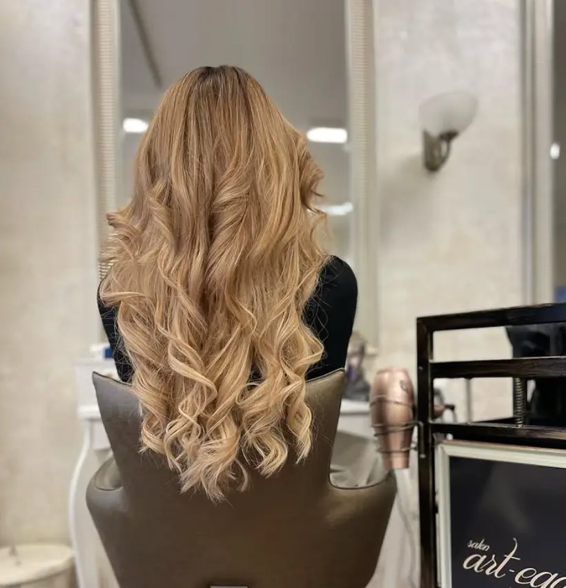Ukázka prodlužování vlasů NanoTape - Salon Art Ego